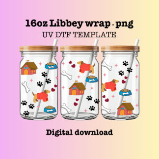 DACHSHUND 16oz CUP WRAP
